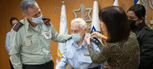 אלכס זילוני קיבל דרגת אלוף משנה בגיל 105