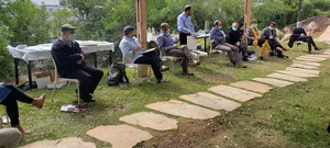 הנהלת החמ"ד ביקרה בישיבת חיצים בשומרון