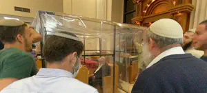 הרב דרוקמן הגיע והתלמידים פצחו בריקודים