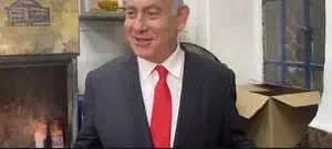 נתניהו בקבר הרשב"י: מתפלל לניצחון