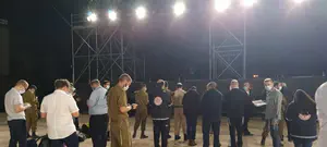 לאחר הטקס: שיר המעלות במנגינת "התקווה"