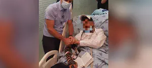 בקשתו היחידה של החולה: להשתתף בבר מצווה של בנו