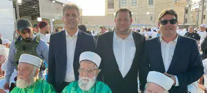 שרי הממשלה בזבח הפסח של השומרונים