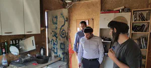 יממה אחרי מתקפת הבק"תבים, סמוטריץ' הגיע לגבעת עוז ציון