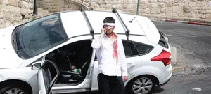 שער האריות: הותקף באבנים ואיבד שליטה