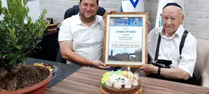 ניצול השואה התרגש: "בכל אופן ניצחנו"