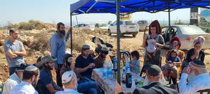 "נדהמנו לראות - מדובר בנוער איכותי": הרבנים הגיעו לגבעות