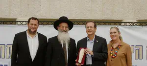 הנשיא יצחק הרצוג בהר ברכה: "הקשר לשומרון בלתי ניתן להכחשה"