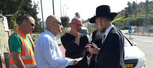  בגין השמיטה: נעצרה עבודת הנטיעות בכביש 1