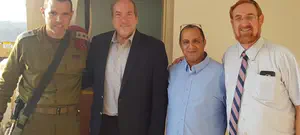 נשיא הקרן לידידות הרב אקשטיין חנך חמ"ל חדש ביישוב עתניאל