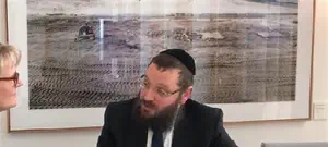 הרב טייכטל לשר הגרמני: "מעריכים את תמיכתך בישראל"