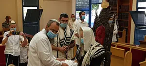 ברית בדיוק באותה דקה של הפיגוע לפני שנה ערב שבת עקב