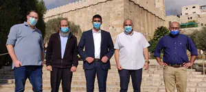 ח"כ שלמה קרעי ביקר במערת המכפלה, "האפליה הזו לא יכולה להימשך"