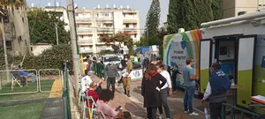 ''אוטובוס קורונה'' בפתח תקווה