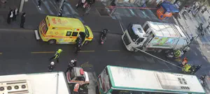 חרדית בת 63 נהרגה ממשאית זבל ליד התחנה המרכזית בירושלים
