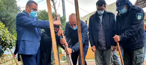 משה ליאון פתח את מבצע הנטיעות