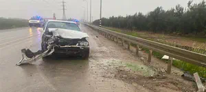 המיניבוס הדרדר, שניים נפצעו קשה