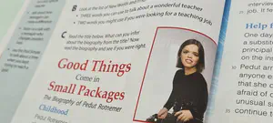 סיפורה של המורה נמוכת הקומה פדות רוטנמר נלמד בבתי הספר