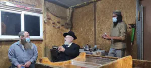 הרב דב ליאור במסע לחיזוק המאחזים