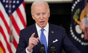 Viral moment: Biden caught swearing on 'hot mic' 