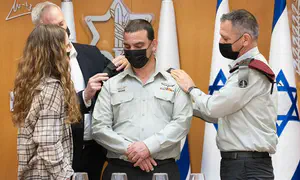 דרגות אלוף לערן ניב: לתרום לביטחון ישראל