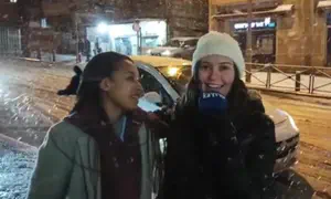 ערוץ 7 עם הירושלמים שיצאו לבלות בשלג