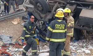 הרוג ופצוע קשה בתאונה קטלנית בבקעת הירדן