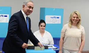 Likud counting votes in party primaries