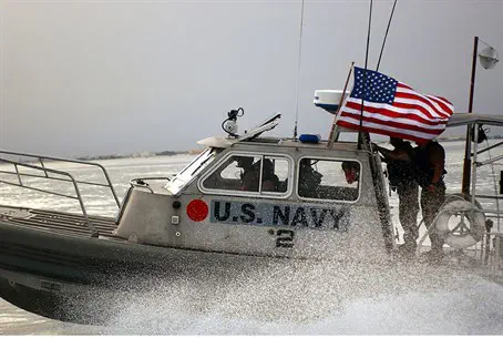US Navy patrols Persian Gulf