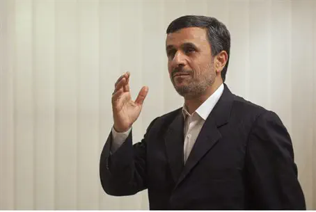Iranian President Mahmoud Ahmadinejad