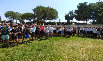 חניכי הרא"ה מול הר הבית