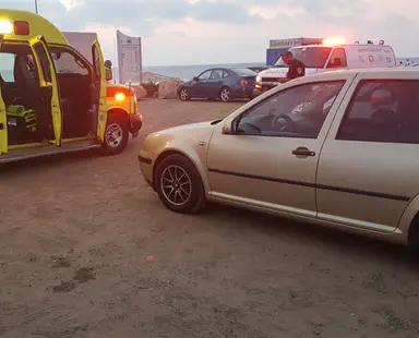 Teen in serious condition after nearly drowning at Netanya beach