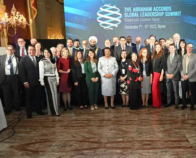 Reps of 30 nations sign Abraham Accords family values pledge