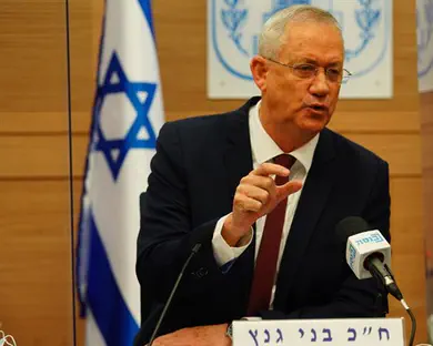 גנץ בירך את ביידן - והודה לטראמפ