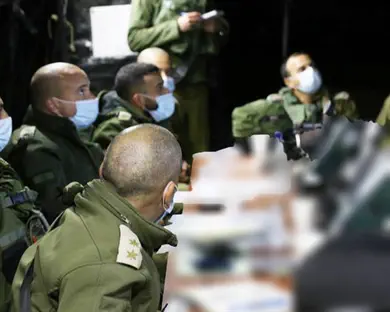 תרגיל פתע בחטמ״ר עציון