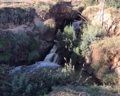 צפו: זרימת נחל חרוד לירדן