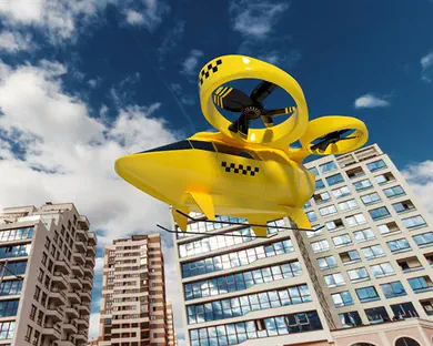 בקרוב: מוניות מעופפות