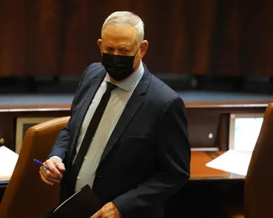 ‏גנץ: נתניהו סוחר בחיסונים