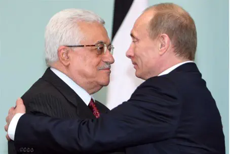 Махмуд Аббас и Владимир Путин