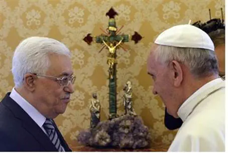Папа Римский и Махмуд Аббас
