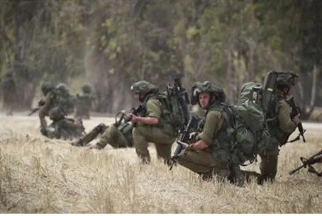 IDF forces in Gaza