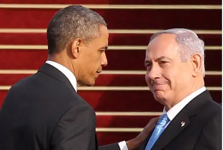 Барак Обама и Биньямин Нетаньяху (Архив)