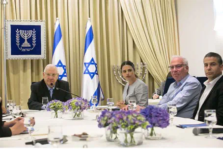 Делегация "Бейт ха-Иегуди" у президента