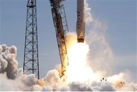 Запуск ракеты-носителя Falcon 9