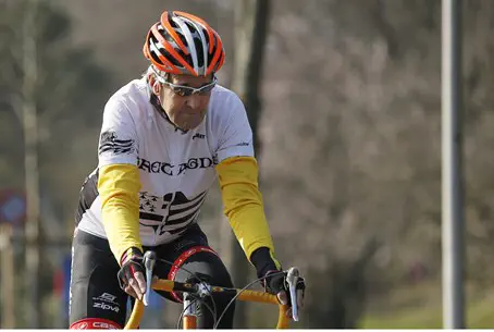 Джон Керри на велосипеде