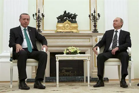 Путин и Эрдоган (Архив)