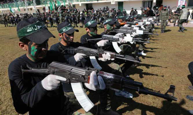 Боевики группировки ХАМАС. Иллюстрация