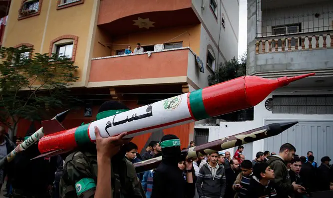  «Ракетный парад» террористов ХАМАС в Газе