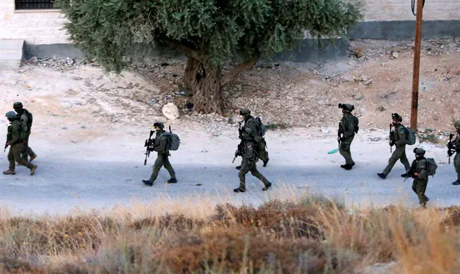 Soldiers in Hebron