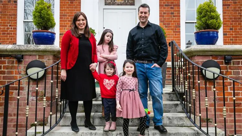 Hotovely and her family in London